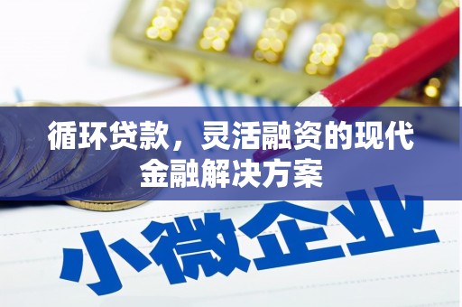 子长循环贷款，灵活融资的现代金融解决方案