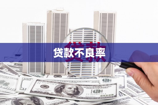 子长贷款不良率