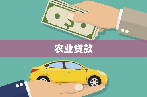 子长农业贷款
