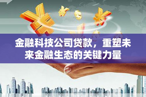 子长金融科技公司贷款，重塑未来金融生态的关键力量