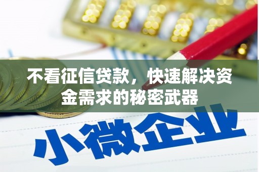 子长不看征信贷款，快速解决资金需求的秘密武器