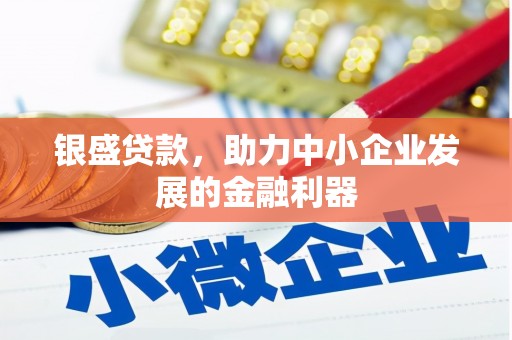 子长银盛贷款，助力中小企业发展的金融利器