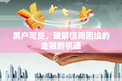 子长黑户可贷，破解信用困境的金融新机遇