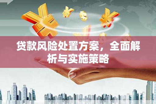 子长贷款风险处置方案，全面解析与实施策略